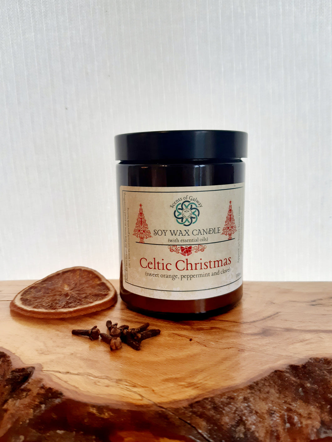 Celtic Christmas Soy Wax Candle